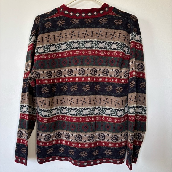 🎉4/30$🎉 Tradition Fair Isle Knit Sweater - Fits up to Large - Picture 4 of 4